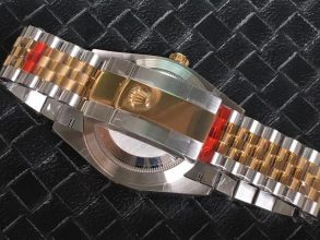 Rolex Datejust 41 Wimbledon 126333 Gold Two-Tone Swiss 3235 movement Replica