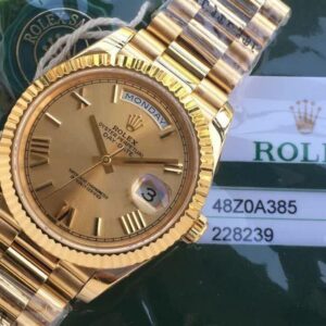 Rolex Day Date Full Gold Champagne dial- Luxury dripstores
