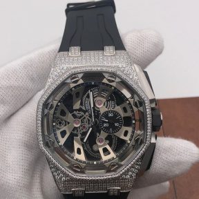 Clone Audemars Piguet Royal Oak Offshore Tourbillon Skeleton Chronograph