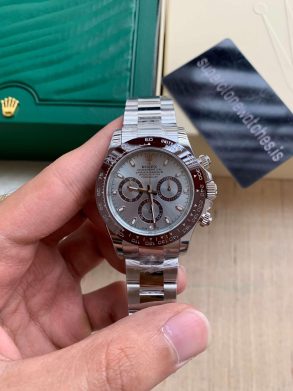 Super Clone Rolex Daytona Ice Blue Dial Swiss 4130 Movement