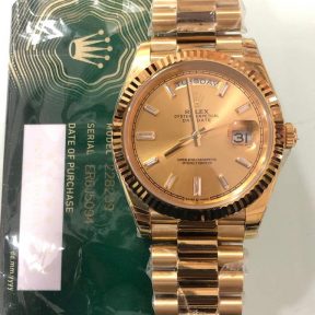 Rolex Day-Date Full Gold Iced Numerals - Luxury dripstores