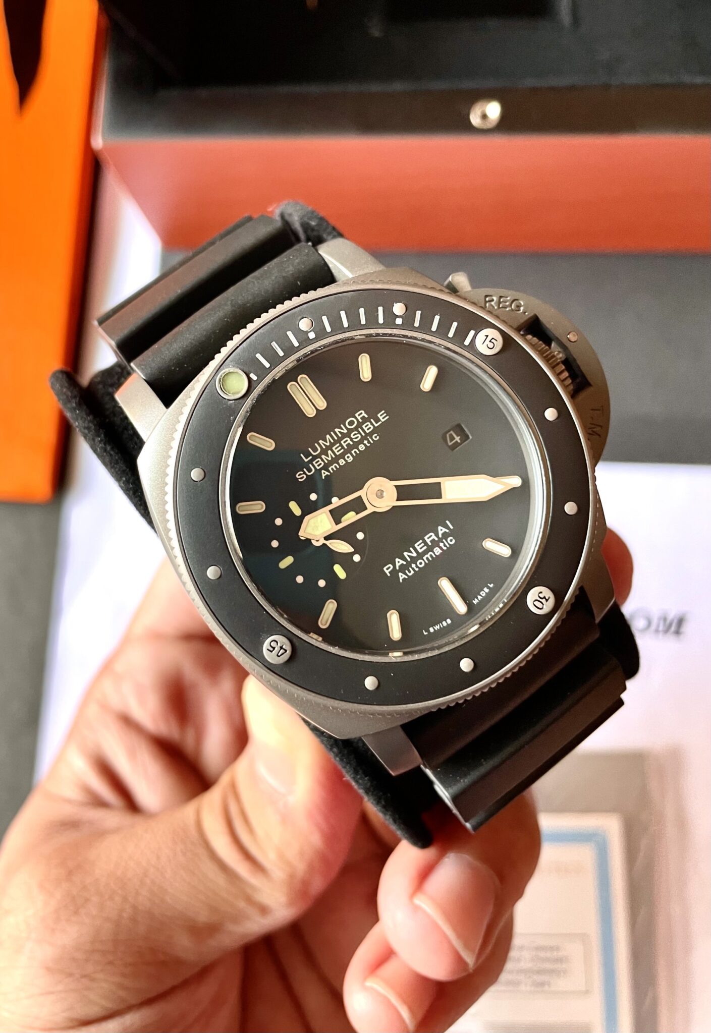 panerai luminor clone