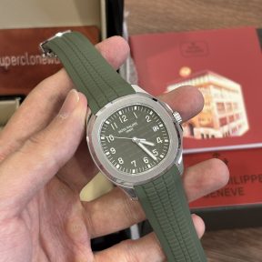 Fake Patek Philippe Aquanaut 5168G Olive Green Swiss Movement