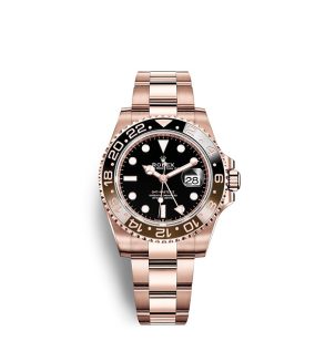 Rolex GMT Master II Rootbeer Rose Gold Swiss 3285 Movement Clone