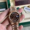 Rolex Day-Date Rose Gold Chocolate Dial 40 mm Clone - Image 2