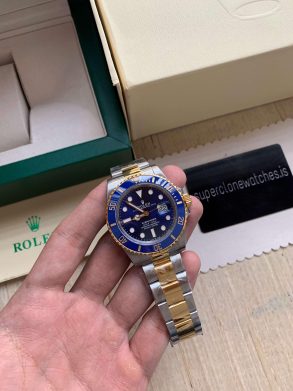 Super Fake Rolex Submariner Bluesy Ref126613LB Cloned 3235 Movement Latest