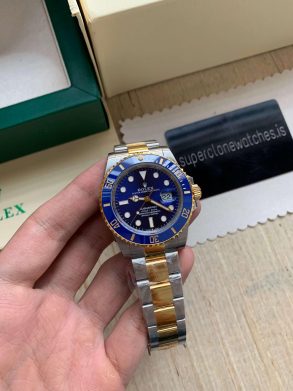 Super Fake Rolex Submariner Bluesy Ref126613LB Cloned 3235 Movement Latest