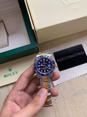 Super Fake Rolex Submariner Bluesy Ref126613LB Cloned 3235 Movement Latest