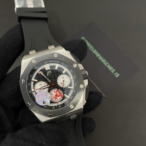 AP Royal Oak Offshore 43mm Black Rubber Strap Swiss Reproduction