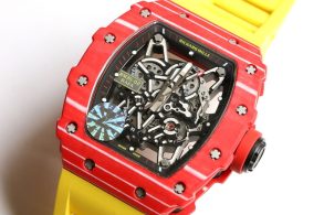 Richard Mille RM35-02 Red Case Yellow Strap
