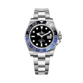 Super Replica Rolex GMT Master II Batman Ref126710BLNR Oyster Bracelet Swiss Movement