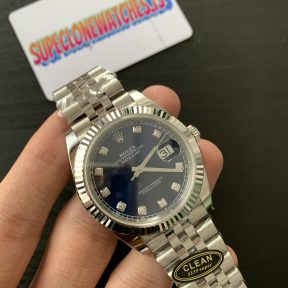 Rolex Datejust Blue Dial 41 mm Swiss 3235 Clone Movement Super Replica