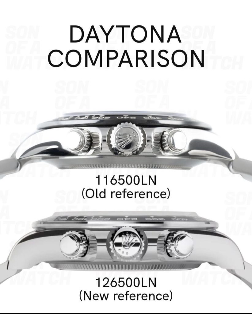 Rolex Daytona 116500 V 126500 Super Clone Difference