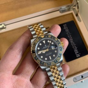 Rolex GMT Master II Two-Tone Jubilee Yellow Gold 126713GRNR 2023 Replica