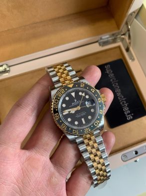 Rolex GMT Master II Two-Tone Jubilee Yellow Gold 126713GRNR 2023 Replica