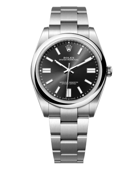Clone Rolex Oyster Perpetual 41mm Black Dial