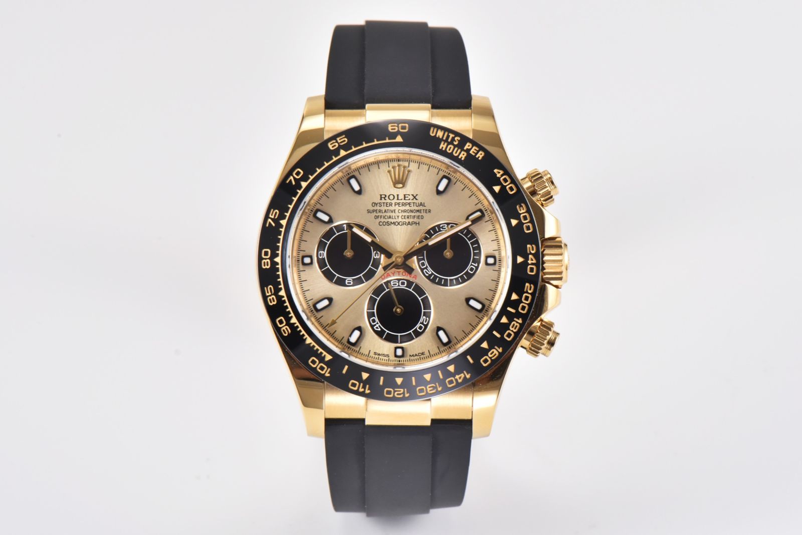 Replica Rolex Daytona Oyster Flex Yellow Gold 