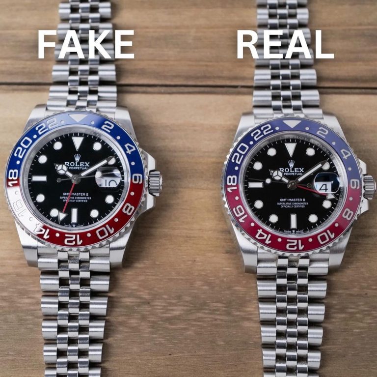 Rolex GMT Master II Fake V Real