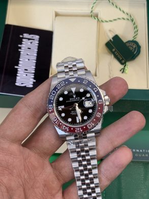 1:1 Rolex GMT II Pepsi Super Clone - Swiss 3285 Movement