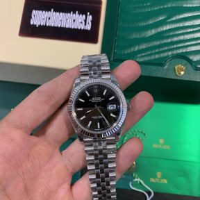 Rolex Datejust 126334 Black Face 904L Stainless Steel Swiss  3235 Clone