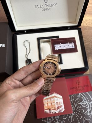 Patek Philippe Nautilus 5711 Rose Gold Chocolate