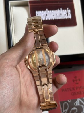 Patek Philippe Nautilus 5711 Rose Gold Chocolate