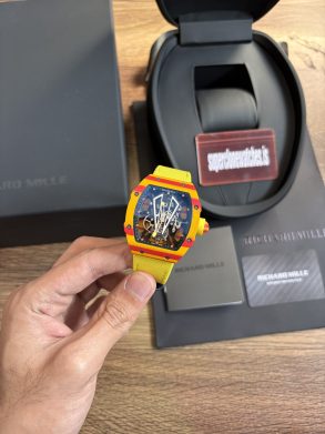 RM27-03 Manual Winding Tourbillon Rafael Nadal Yellow Velcro super fake