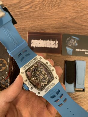 Richard Mille Pablo McDonough RM53-01 White Carbon Quartz TPT Super Clone