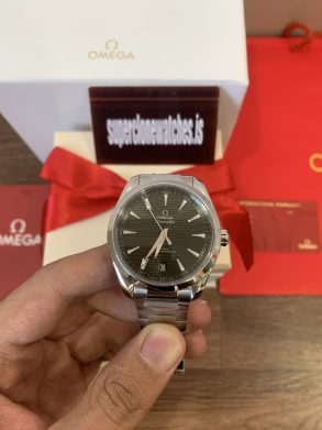 Omega Seamaster Aqua Terra Replica Co-Axial Master Chronometer 41 mm Olive Green Dial