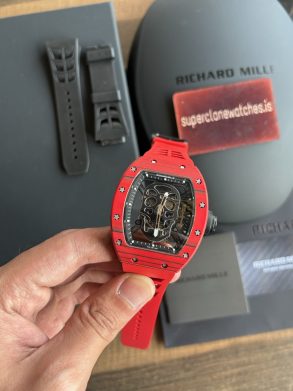 RM52-01 Skull Tourbillon Red Super Clone