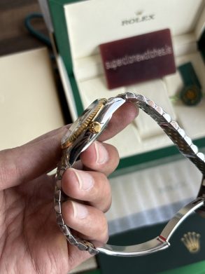 Rolex Datejust 126233 36mm Two Tone yellow Gold Motif Dial Super Clone
