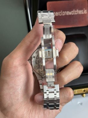 Audemars Piguet Royal Oak Chronograph Stainless Steel Green Dial Clone 4401 Movement